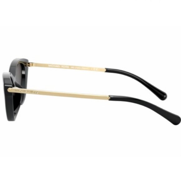 Michael Kors Cat-Eye Sunglasses in Black and Gold NWT - Picture 3 of 8
